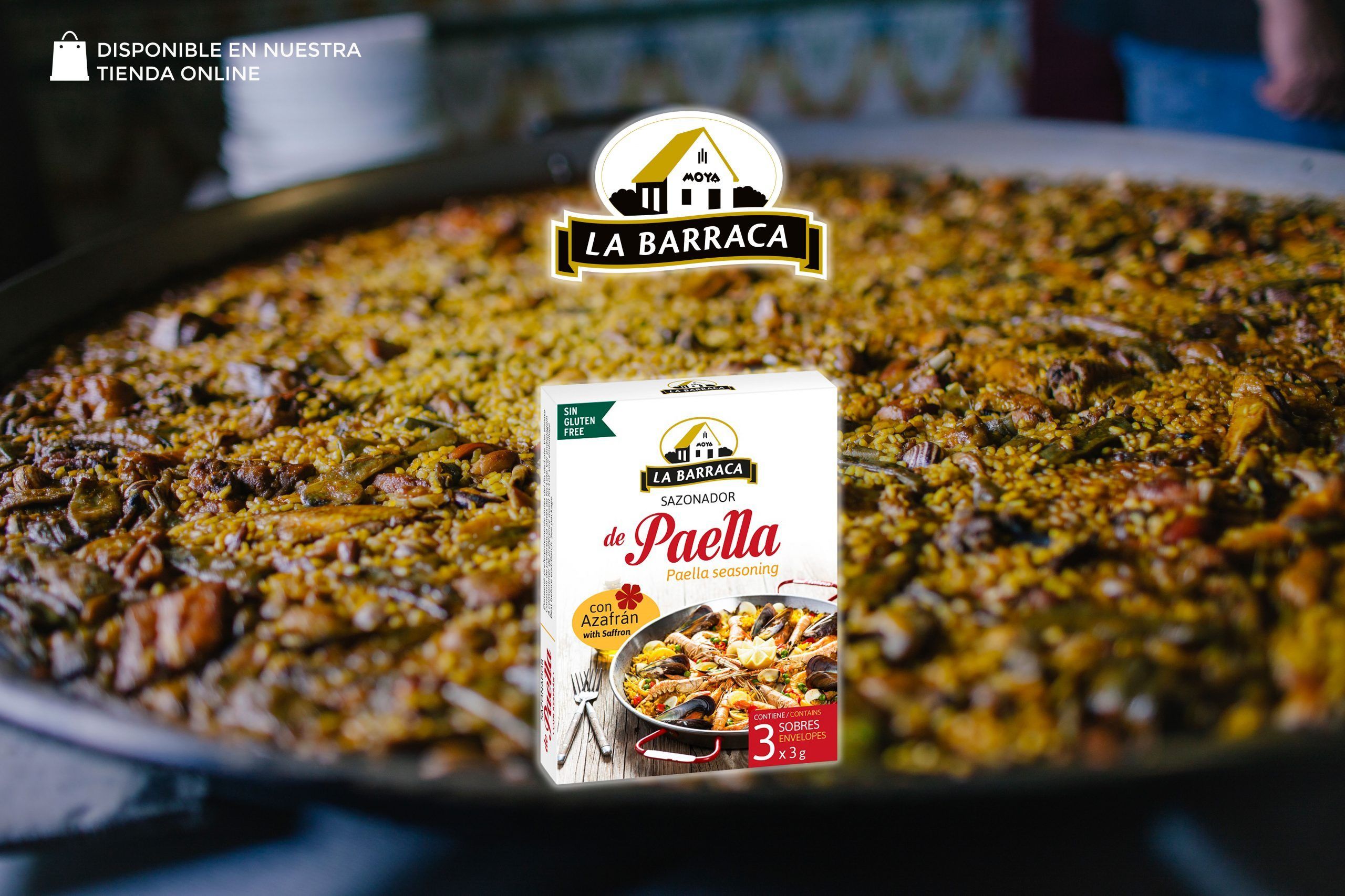 Sazonador Paella con Azafrán