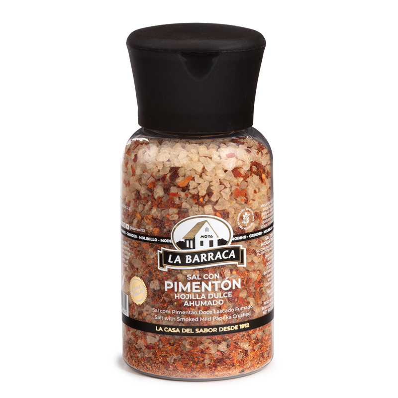 Molinillo XL Sal con Pimentón Hojilla Dulce Ahumado 350g