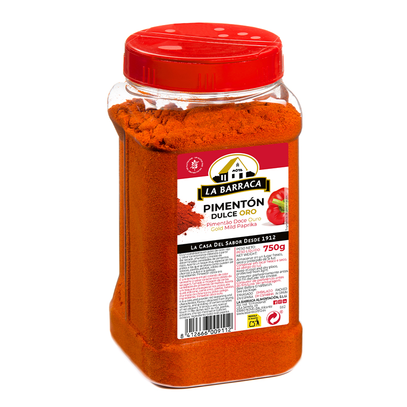 Pimentón Dulce Oro 750g