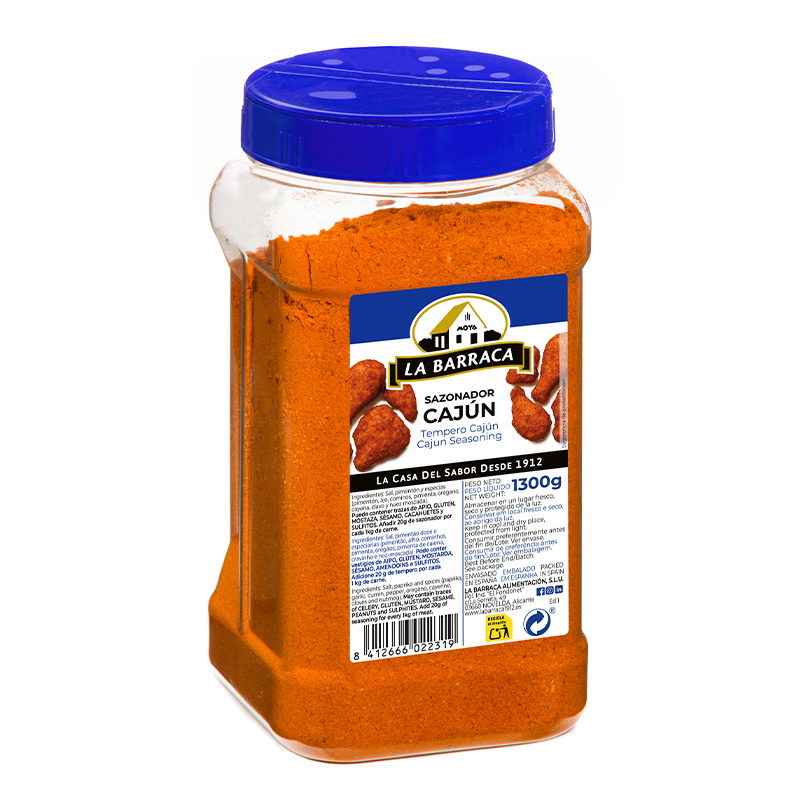 Sazonador Cajún 1300g