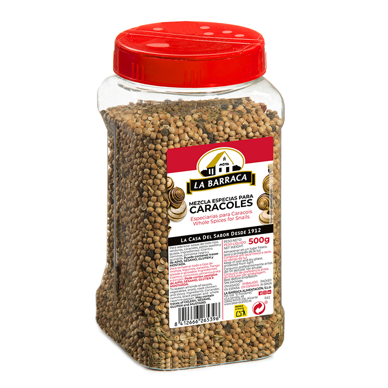 Mezcla Especias para Caracoles 500g