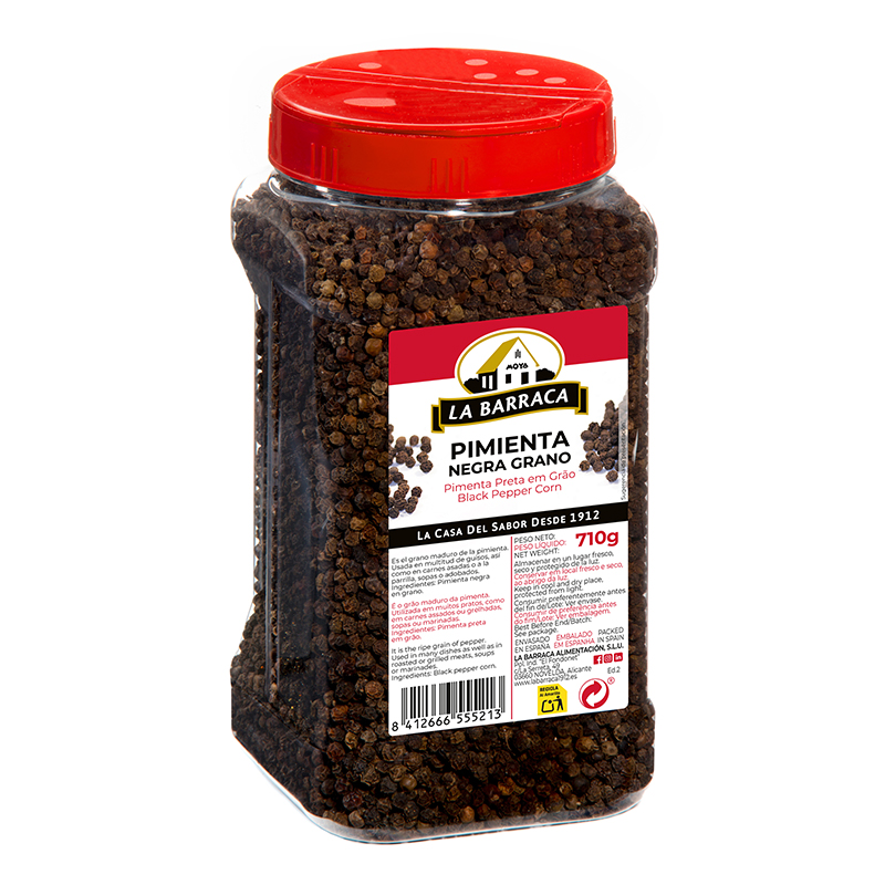 Pimienta Negra Grano 710g